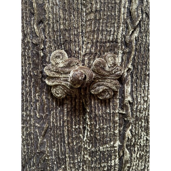 Tally Ho Green Velvet Jacket 2XL Textured Fairy Grunge Witchy Whimsigoth Boho - Picture 5 of 9